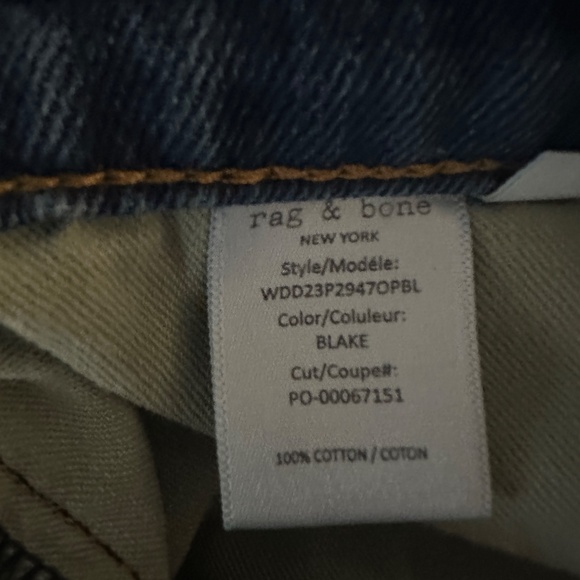 Rag & Bone Dre Low Rise Baggy Jean Women's Size 31 - Picture 4 of 4